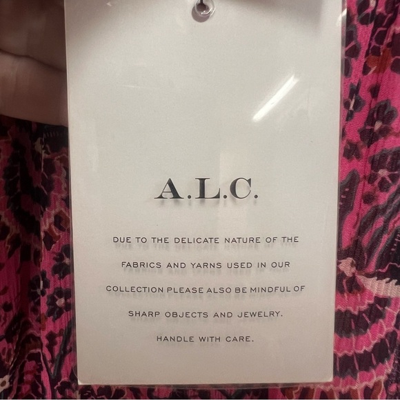 NWT A.L.C. Elara Tiered Midi Dress size 6 - Picture 11 of 16